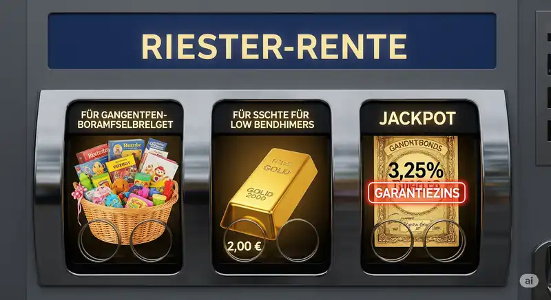 Das Grundprinzip der Riester-Rente: Sparen mit staatlicher Hilfe