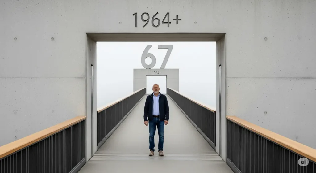 Die einfache Regel: Wer ab 1964 geboren ist