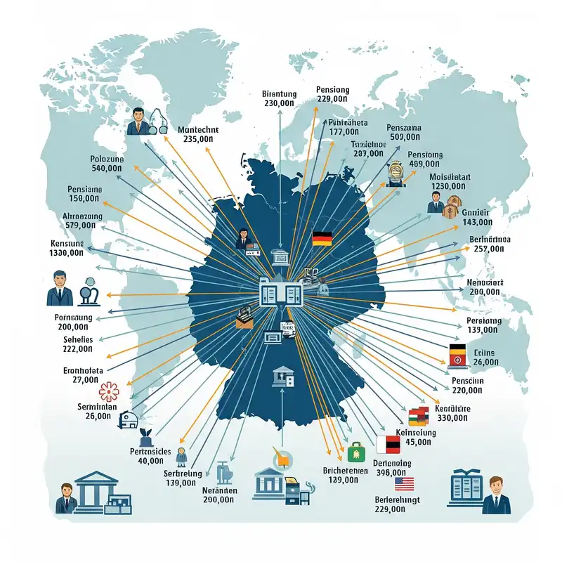 1,8 Mio Rentenzahlungen ins Ausland: Warum immer mehr Expatriates ihre Rente im Ausland genießen
