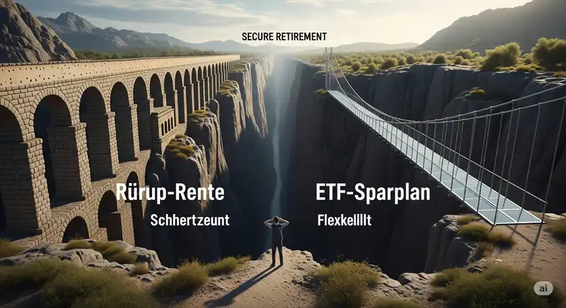 Rürup-Rente vs. ETF-Sparplan: Beste Lösung für Selbstständige 2025?